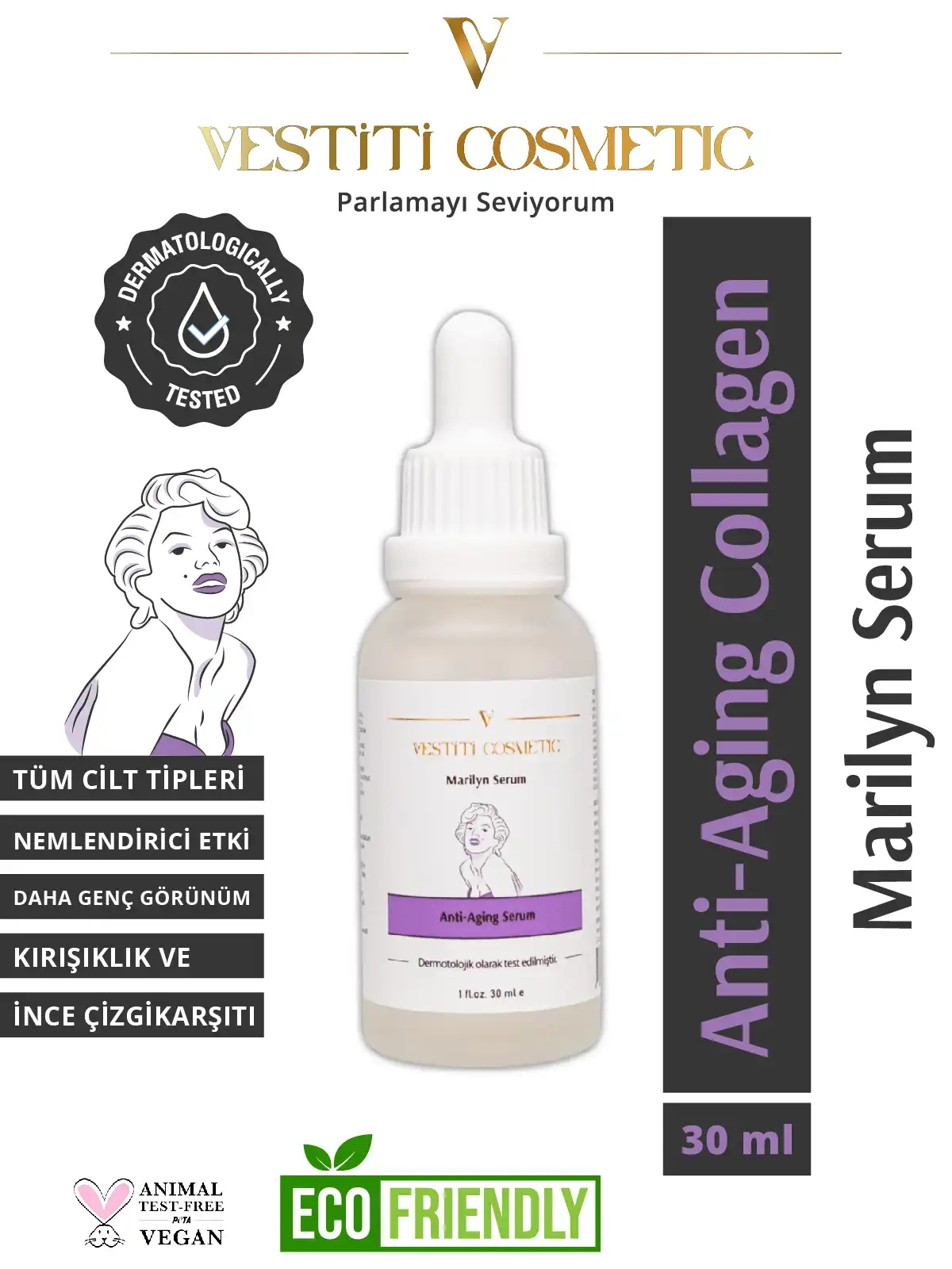 AHA BHA Tonik - C Vitamini Serum - Anti Aging Serum 3’lü Set